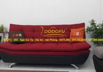sofa giường màu mận