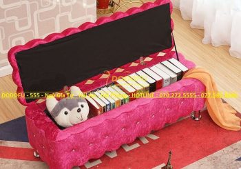 sofa hộp vải nhung