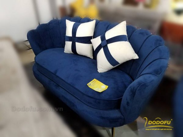 Sofa sò văng màu xanh