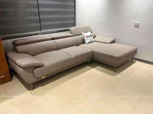 Ghế sofa da cao cấp chữ L SD30 - Hình ảnh 2
