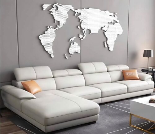 Ghế sofa da cao cấp chữ L SD30