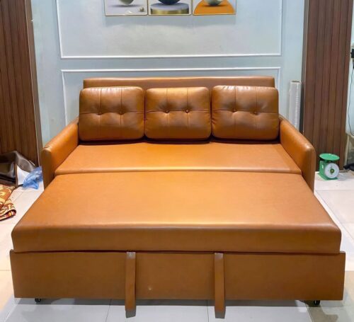 Sofa giường thông minh da cao cấp SG100 - Hình ảnh 3