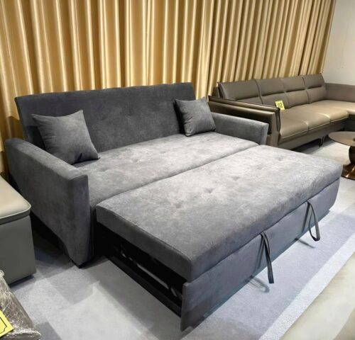 Sofa giường thông minh vải nỉ SG98 - Hình ảnh 5