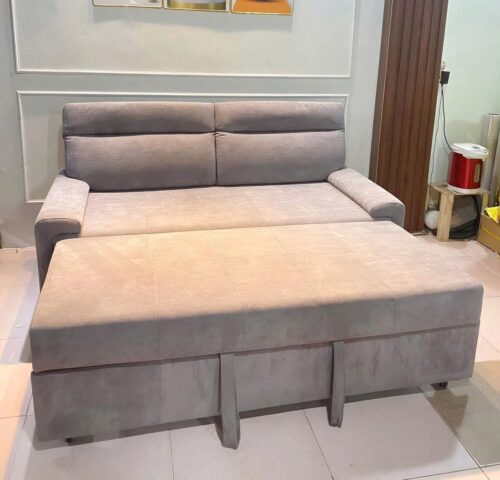 Sofa giường thông minh vải nỉ SG98 - Hình ảnh 2