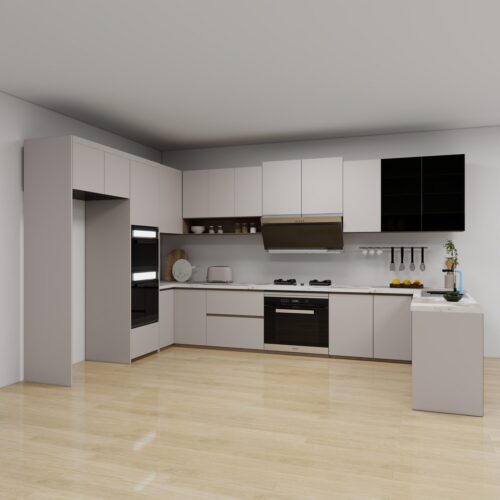 Tủ bếp nhựa Picomat Acrylic Hải Phòng - Hình ảnh 2