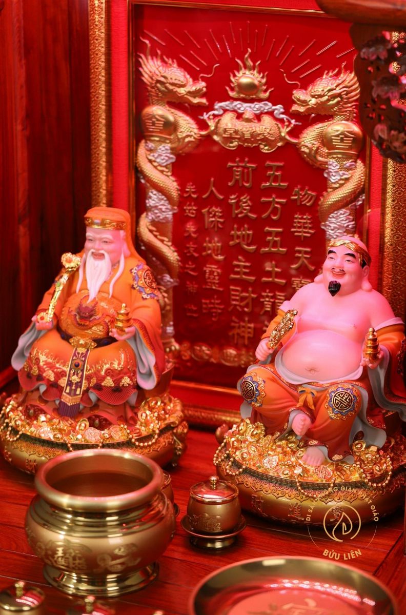 Nên mua tượng ông Thần Tài Thổ Địa ở đâu đẹp, cao cấp tại HCM? 4 ban than tai hcm 003