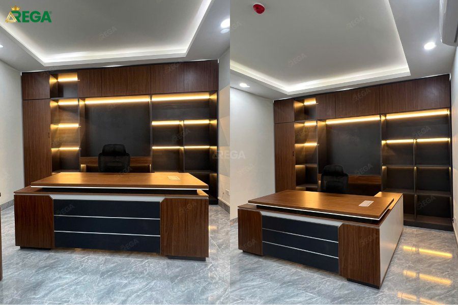 Bí Quyết Chọn Bàn Giám Đốc Hiện Đại Hợp Phong Thủy, Mang Lại Tài Lộc 7 ban giam doc phong thuy 002